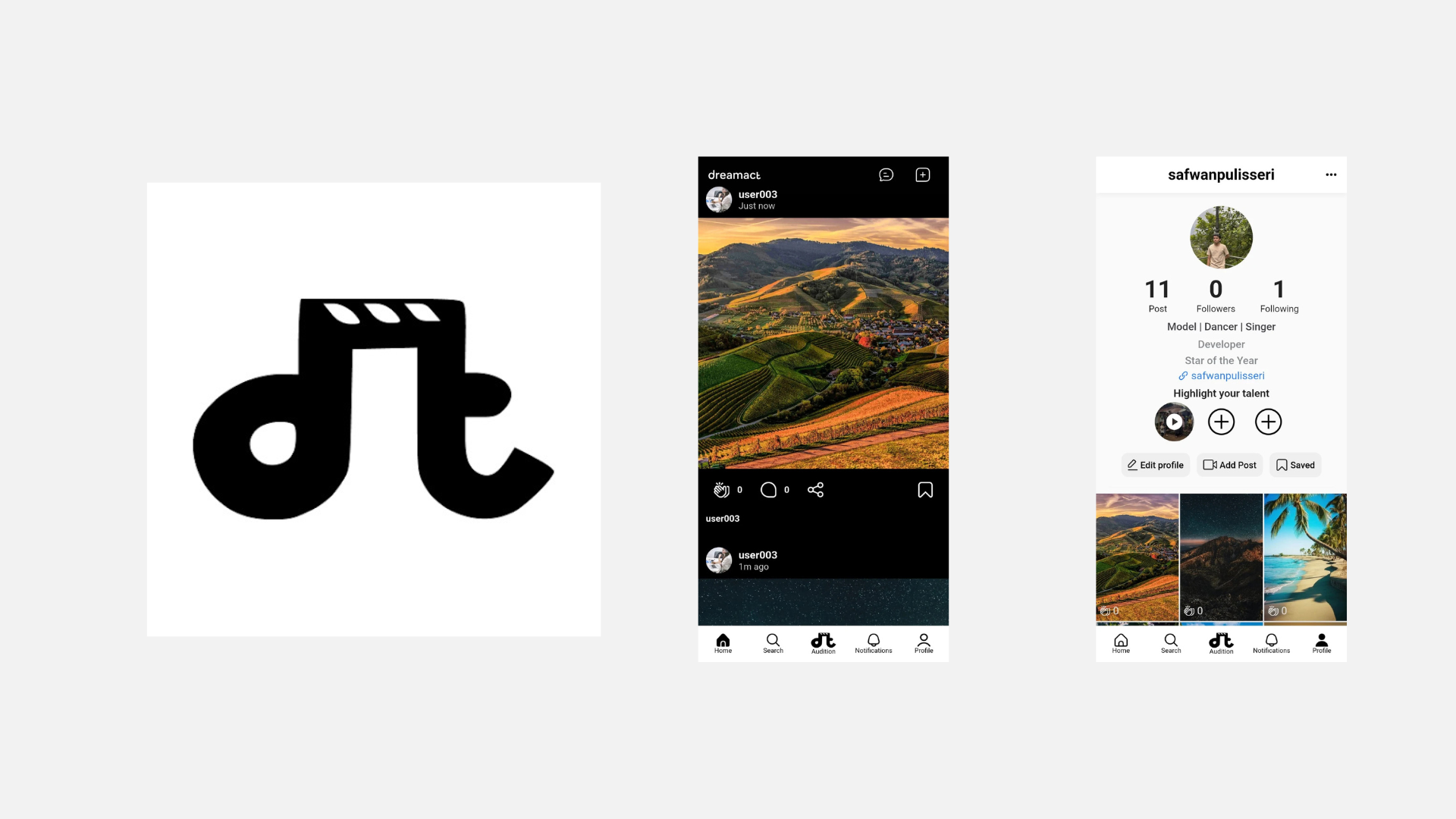 Dreamact: A Global Professional Network for the Entertainment Industry screenshot 1