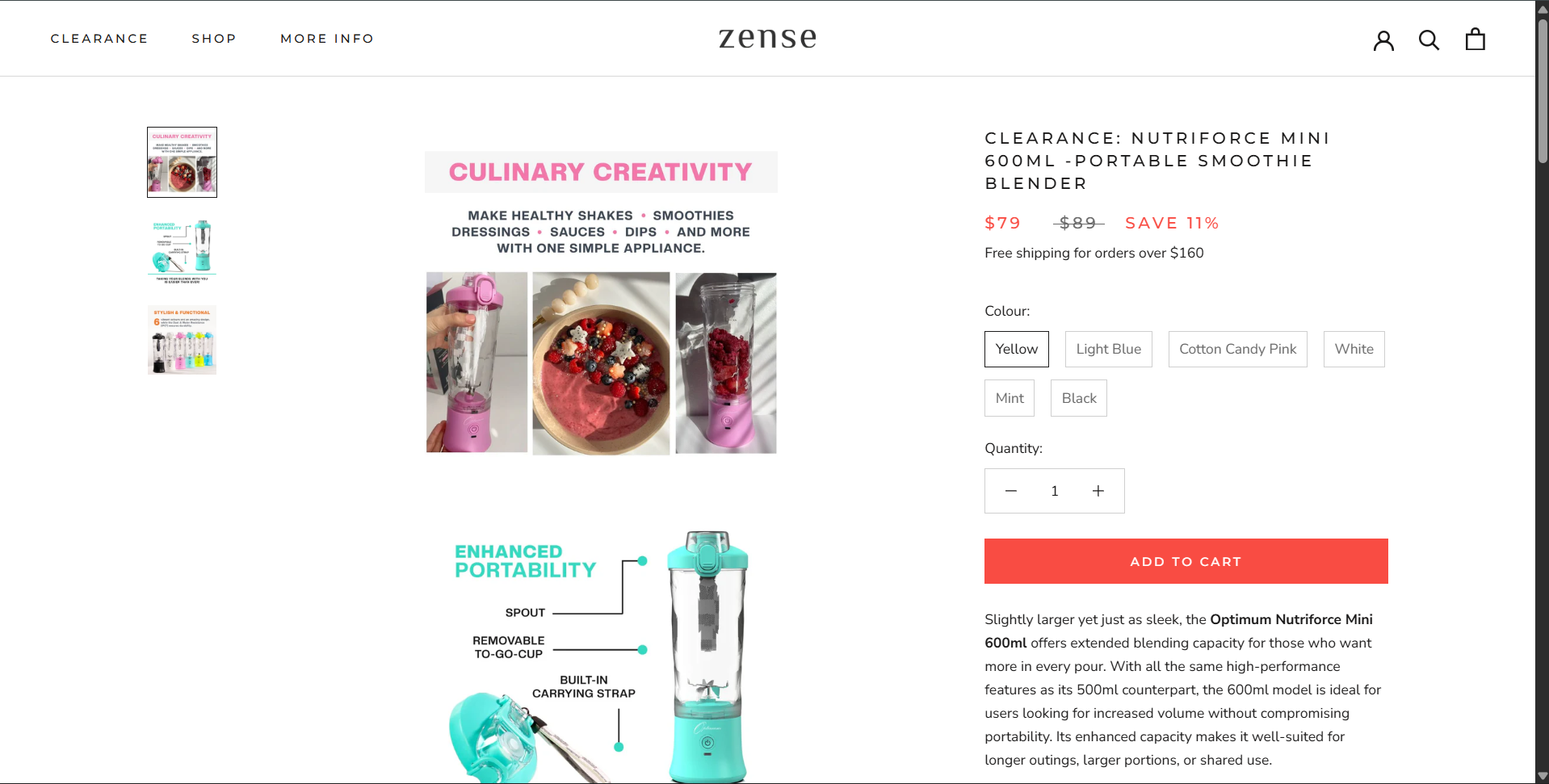 Zense Aromatherapy: High-Performance Global E-commerce Platform screenshot 3